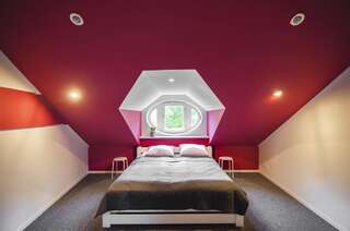 Хостелы Friends Hostel Lviv Rustaveli str Львов Номер с кроватью размера «king-size»-2